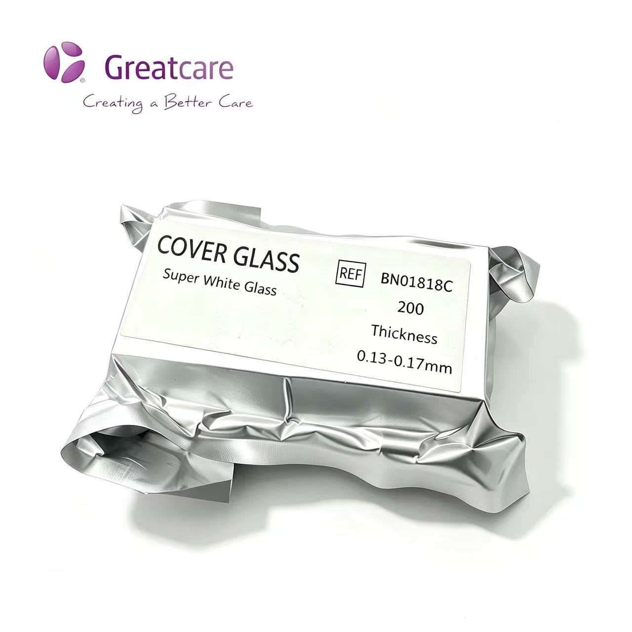 Cover Glass Super White na Salamin 18x18mm
