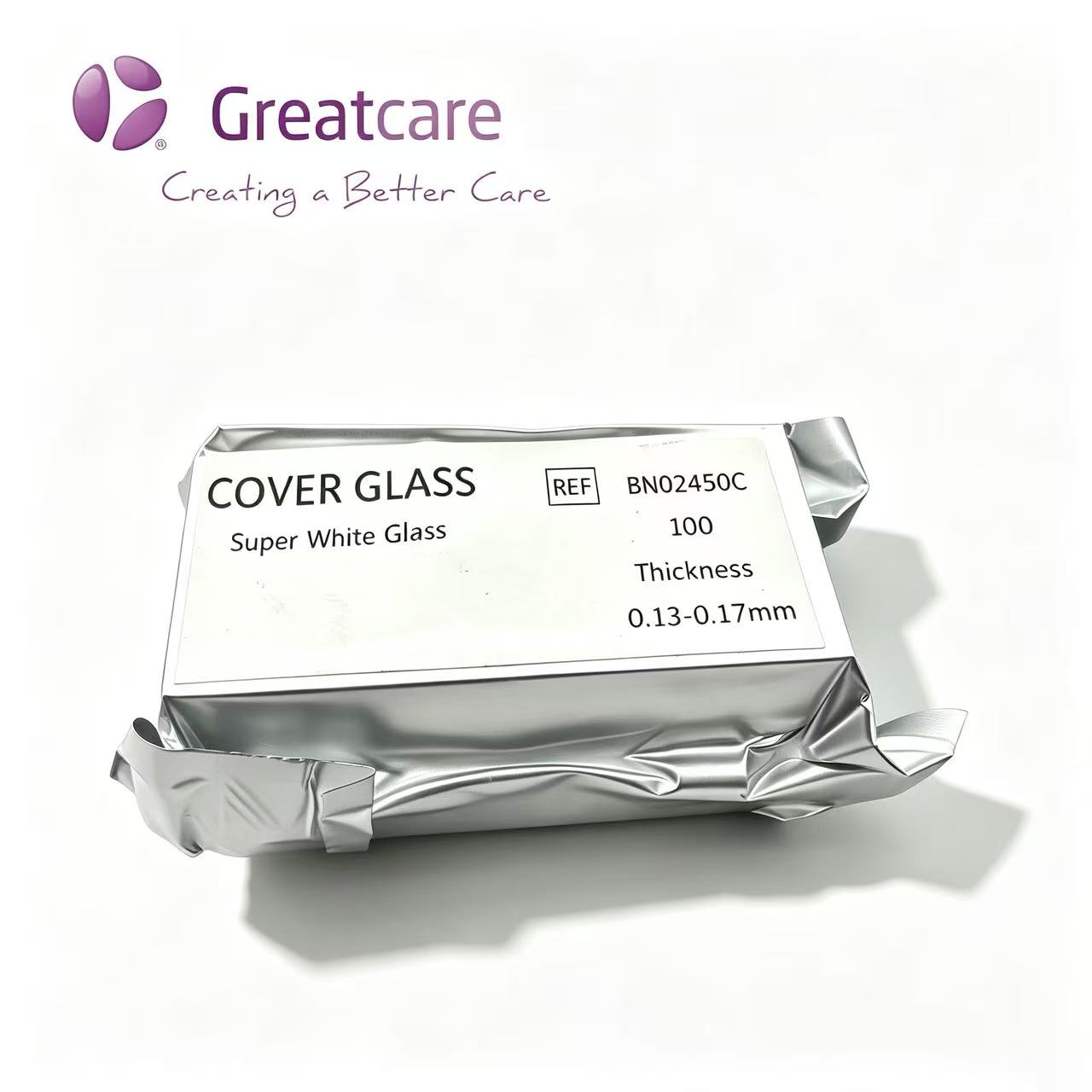 Cover Glass Super White na Salamin 24x50mm